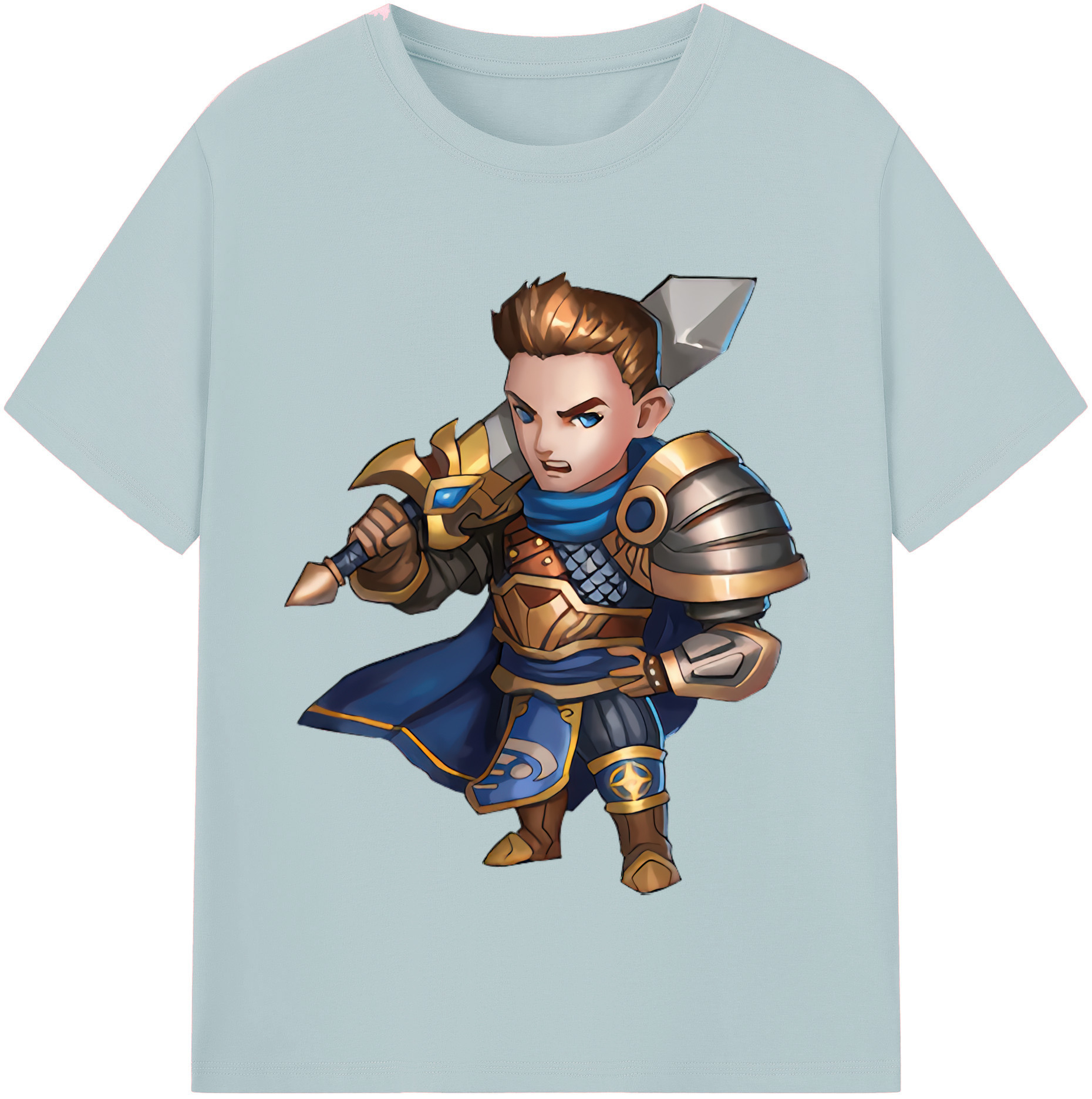 リーグ・オブ・レジェンド League of Legends LOL 綿100％半袖Tシャツ（フロントプリント）